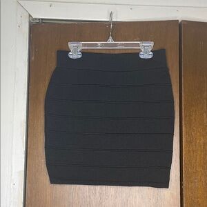Elegant Black Women's Mini Skirt